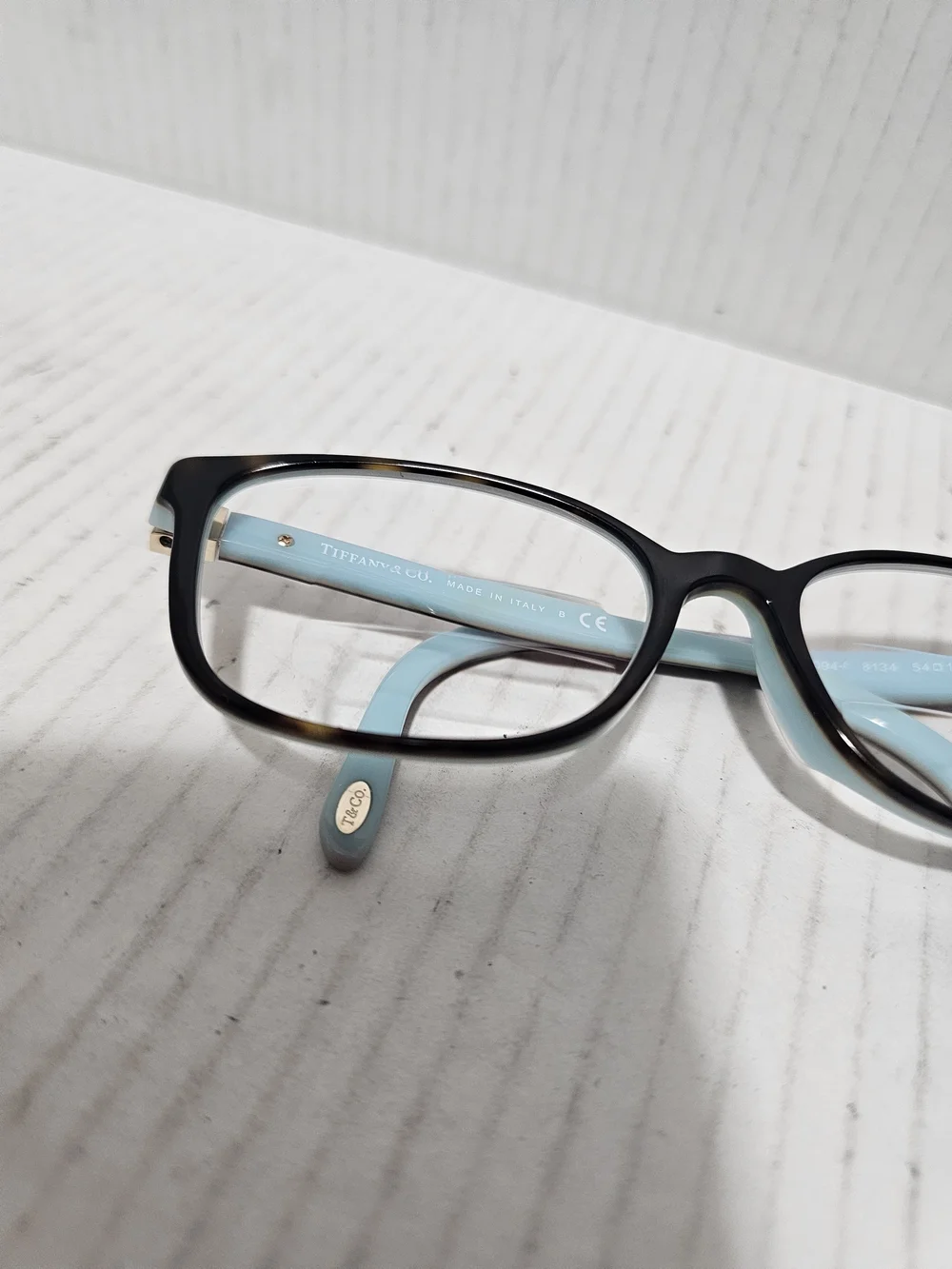 Tiffany & Co Eye Glasses TF 2094-F 8134 540170 140 Tortoise Blue